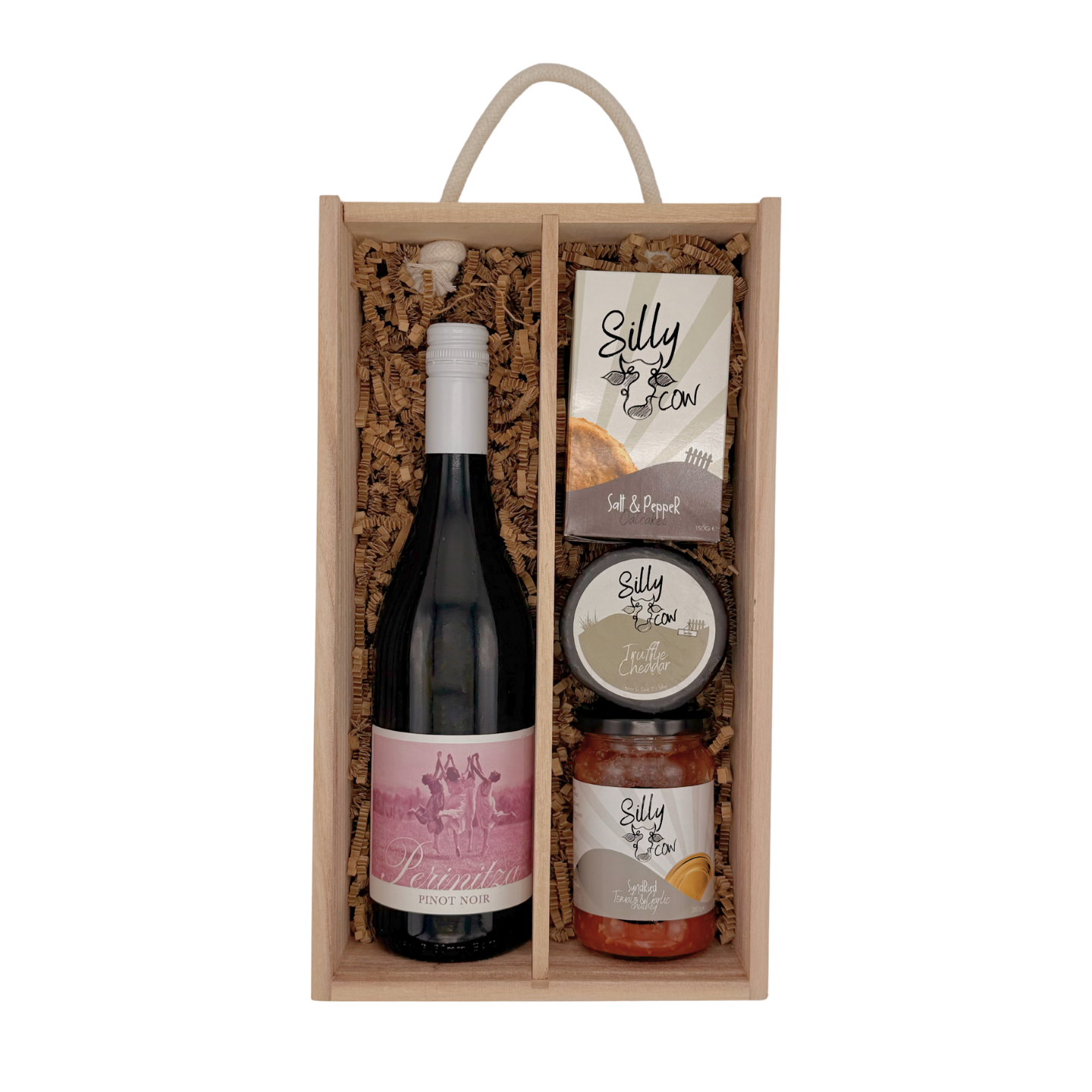 Indulgence Cheese and Red Wine Gift Box