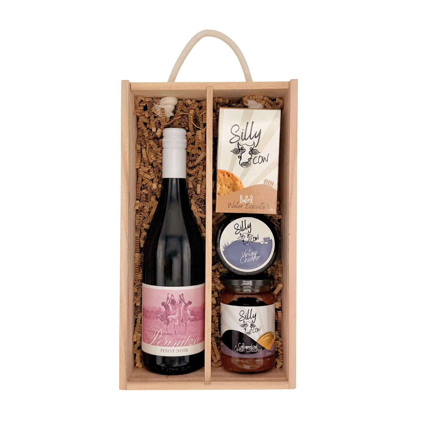 Classic Cheese and Red Wine Gift Box