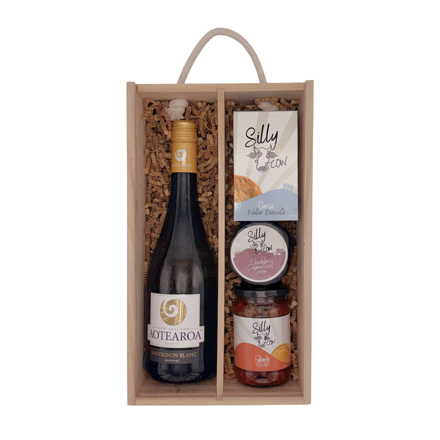 Classic Cheese and Wine Gift Box