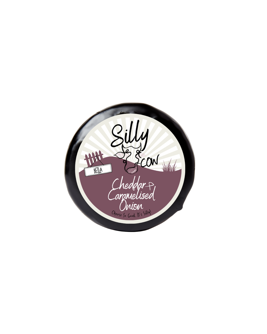 Bella' CheddaR & CaRamelised Onion 200g