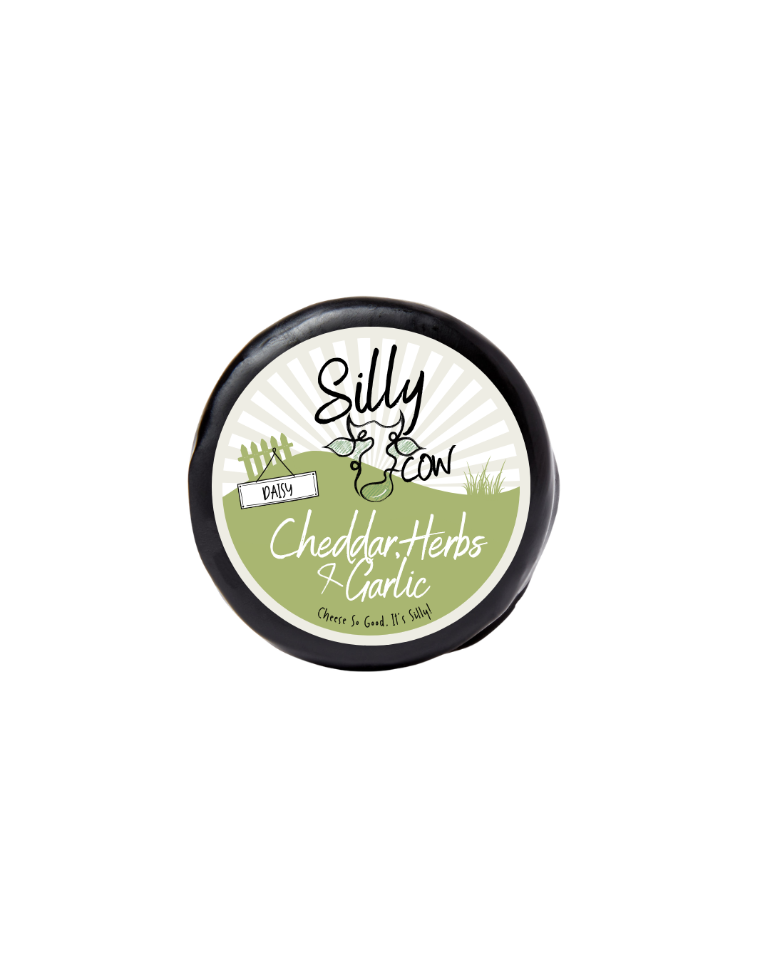 Daisy' CheddaR with HeRbs and GaRlic 200g