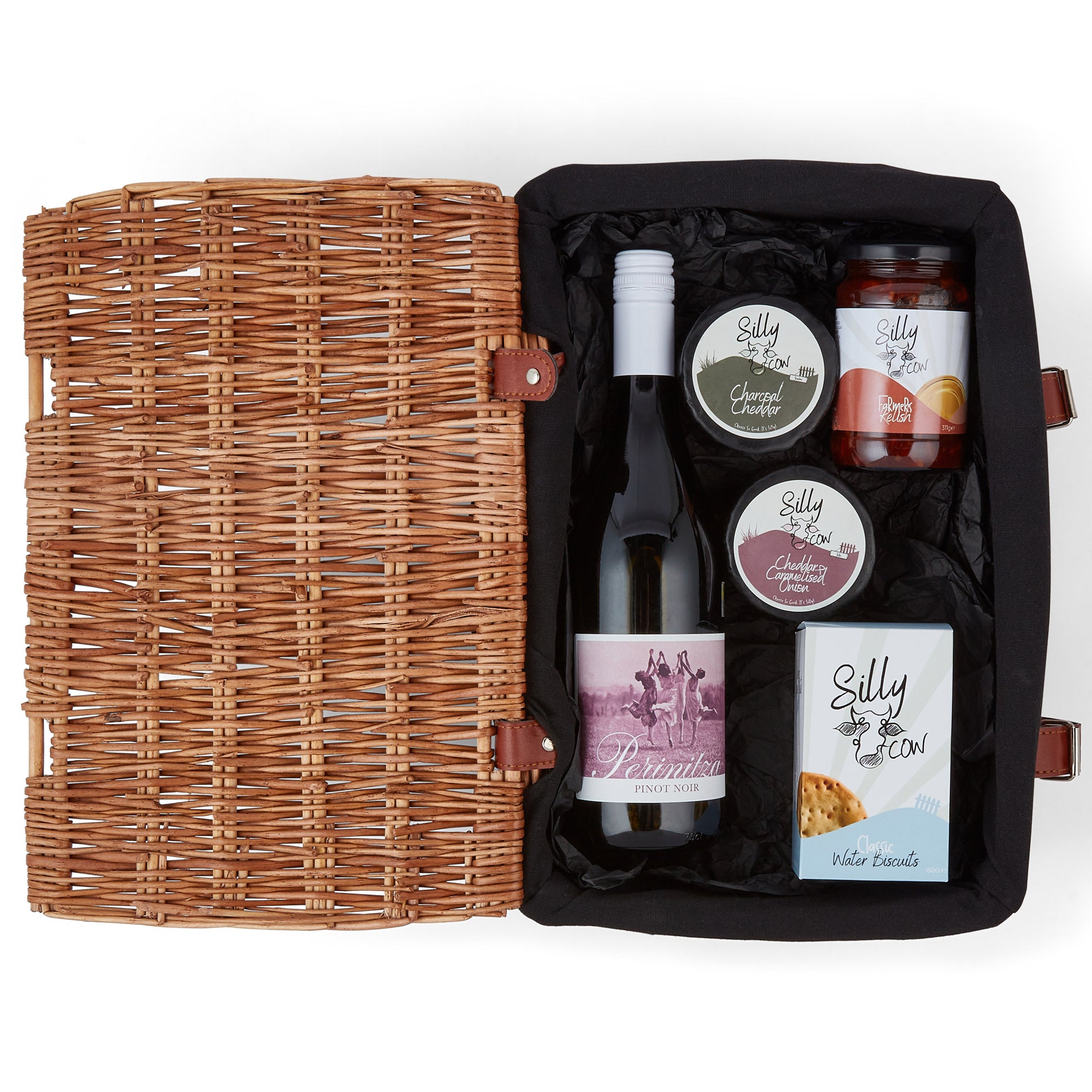 Classic Cheese and Wine Gifting Hamper
