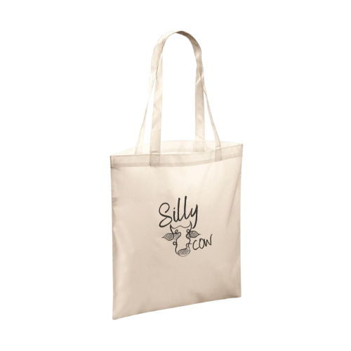 Silly Cow Canvas Tote Bag