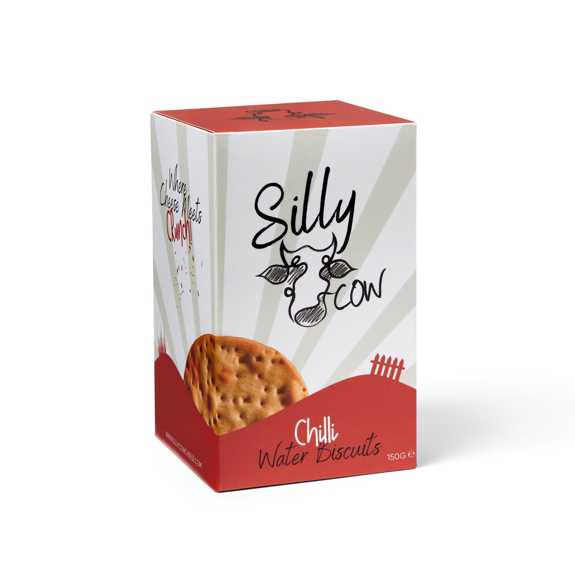 Silly Cow Chilli WateR Biscuits 150g