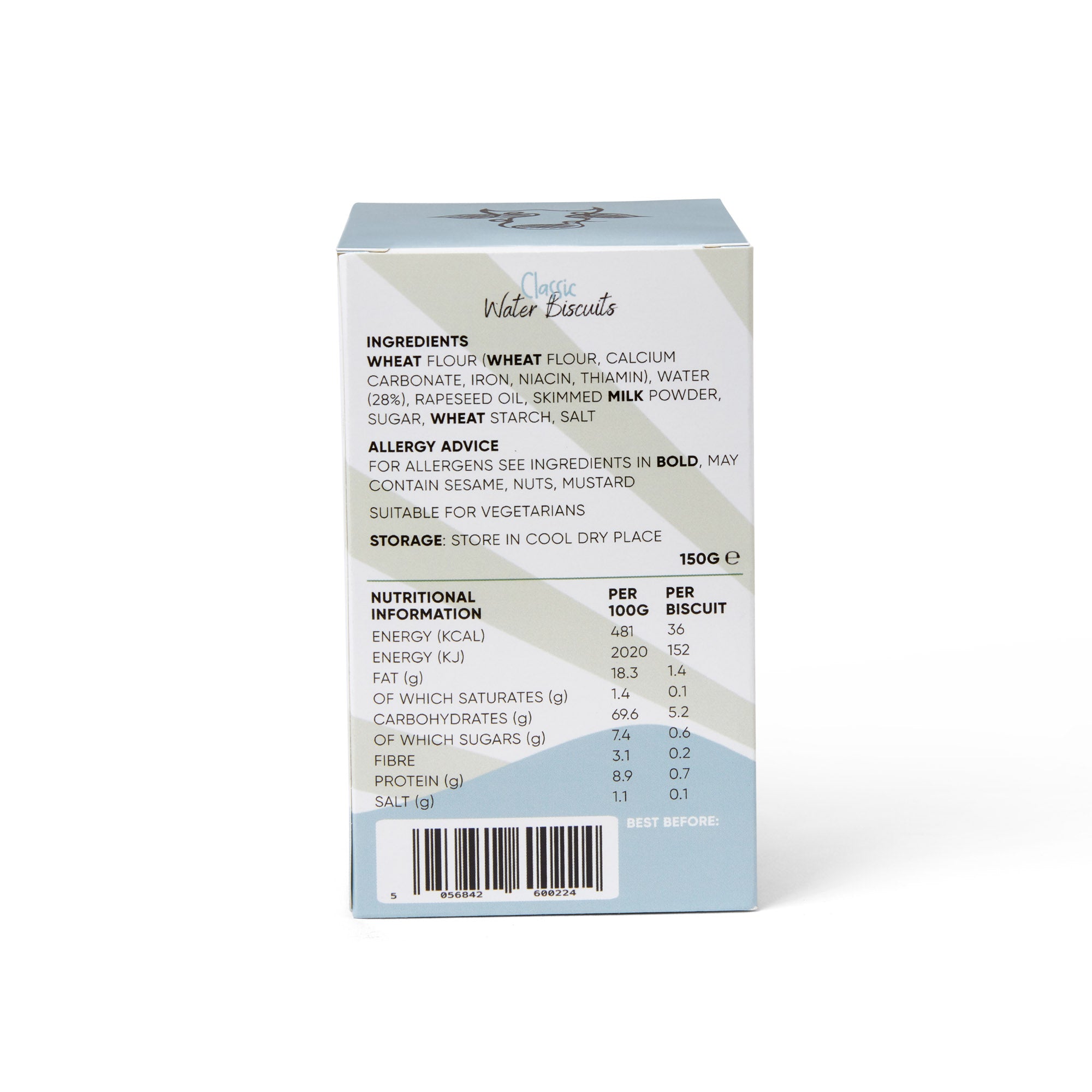 Silly Cow Classic WateR Biscuits 150g