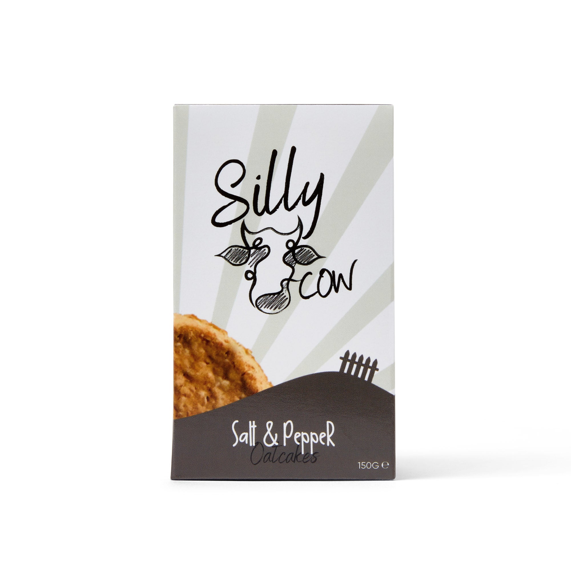 Silly Cow Salt and PeppeR Oatcakes 200g