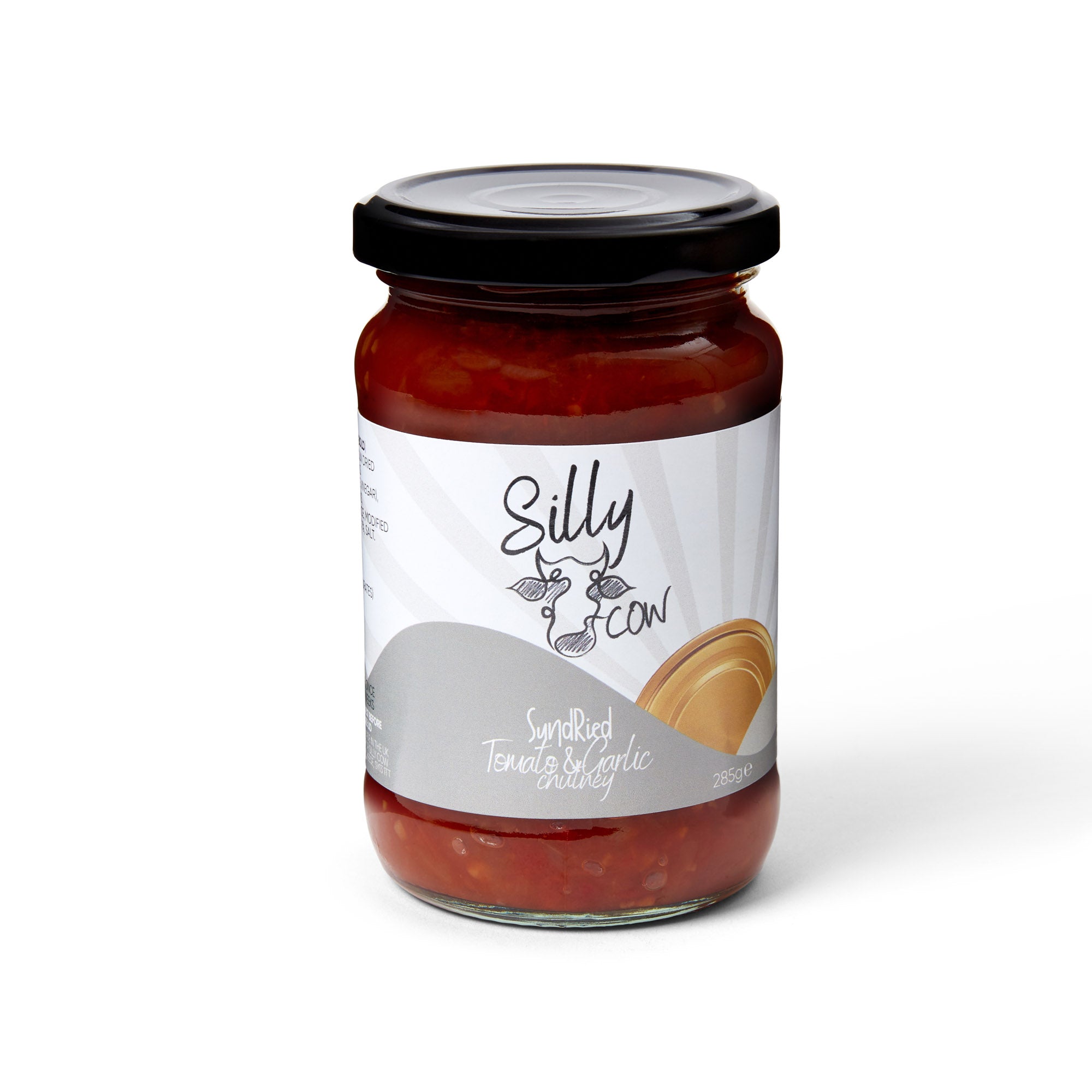 Silly Cow Sun DRied Tomato & GaRlic Chutney 285g
